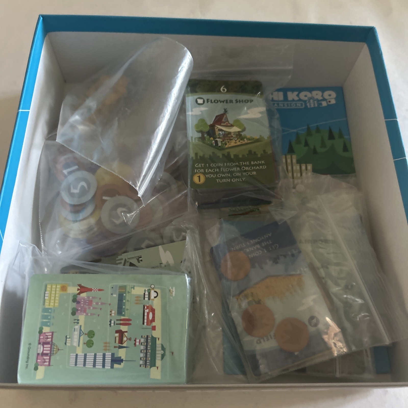 Machi Koro Board Game IDW City Building – Complete!! VG+
