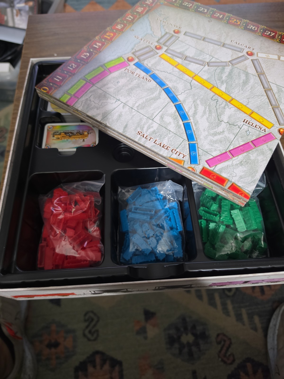 Ticket to Ride Days of Wonder Train Game America COMPLETE Family Board Game