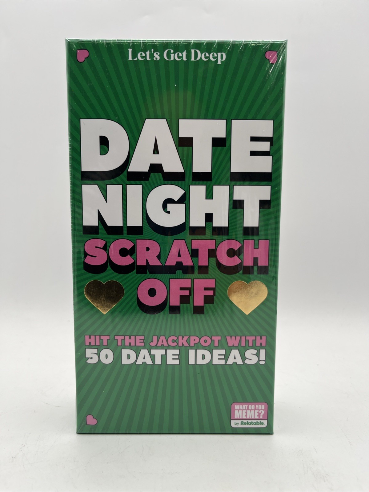 Scratch off Date Night Ideas Card Game for Couples NEW