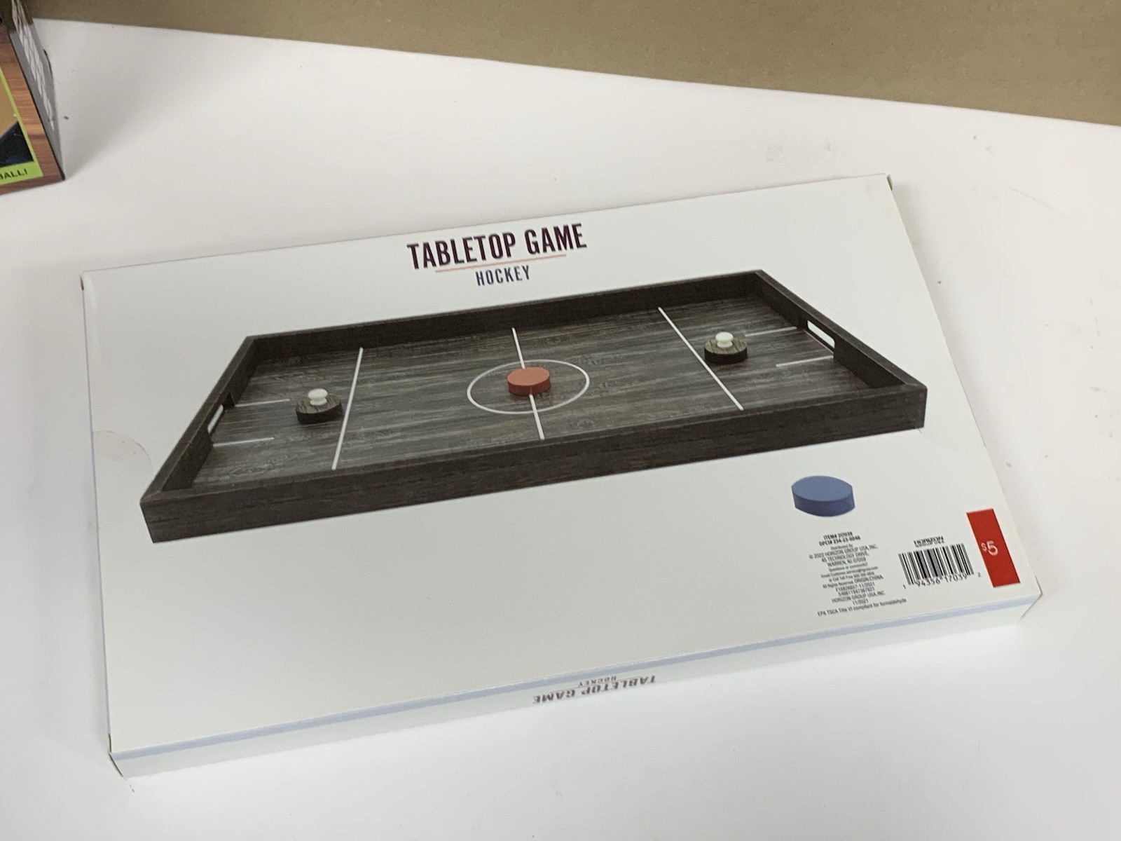 Tabletop Game Lot Sharper Image Perfect Pitch Baseball & Sealed Hockey Game