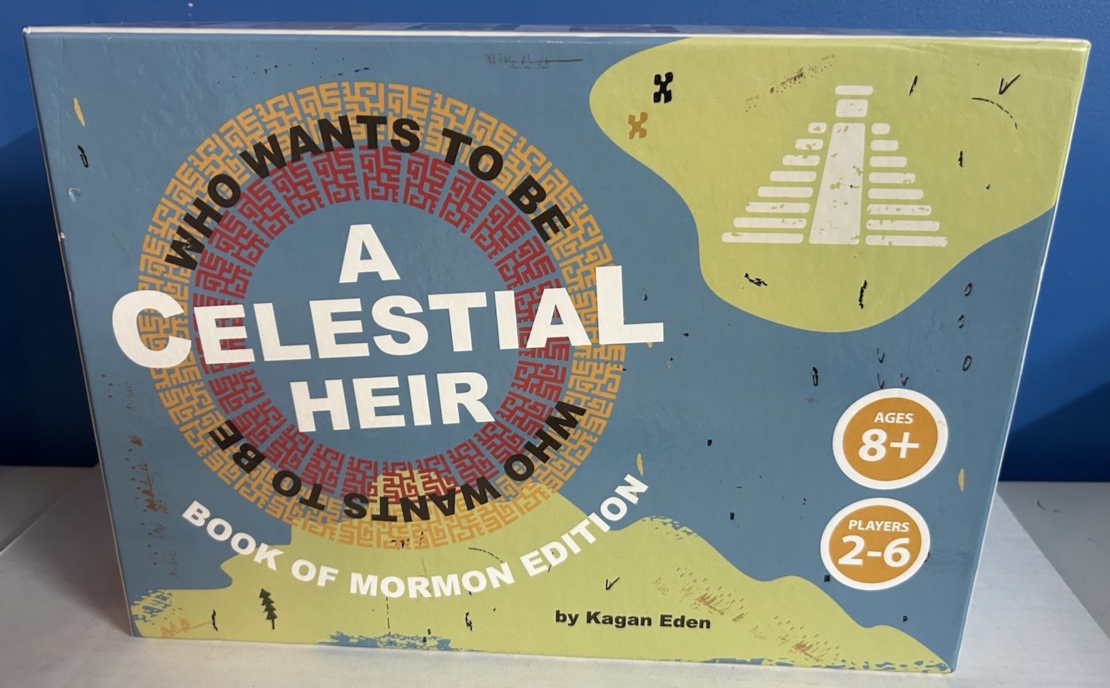 Who Wants To Be A Celestial Heir Board Game Book of Mormon Edition – COMPLETE!