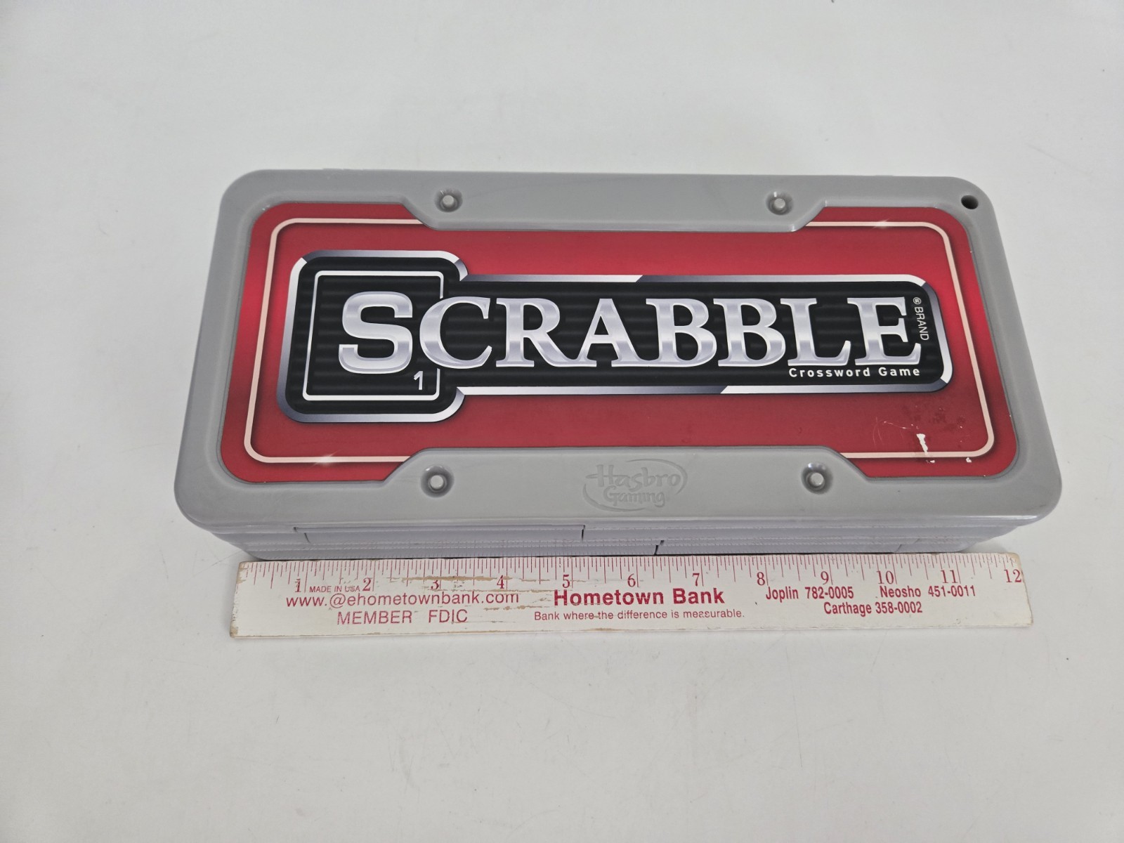 Scrabble Hasbro Gaming Road Trip Series Portable Travel Game Factory FREE SHIP