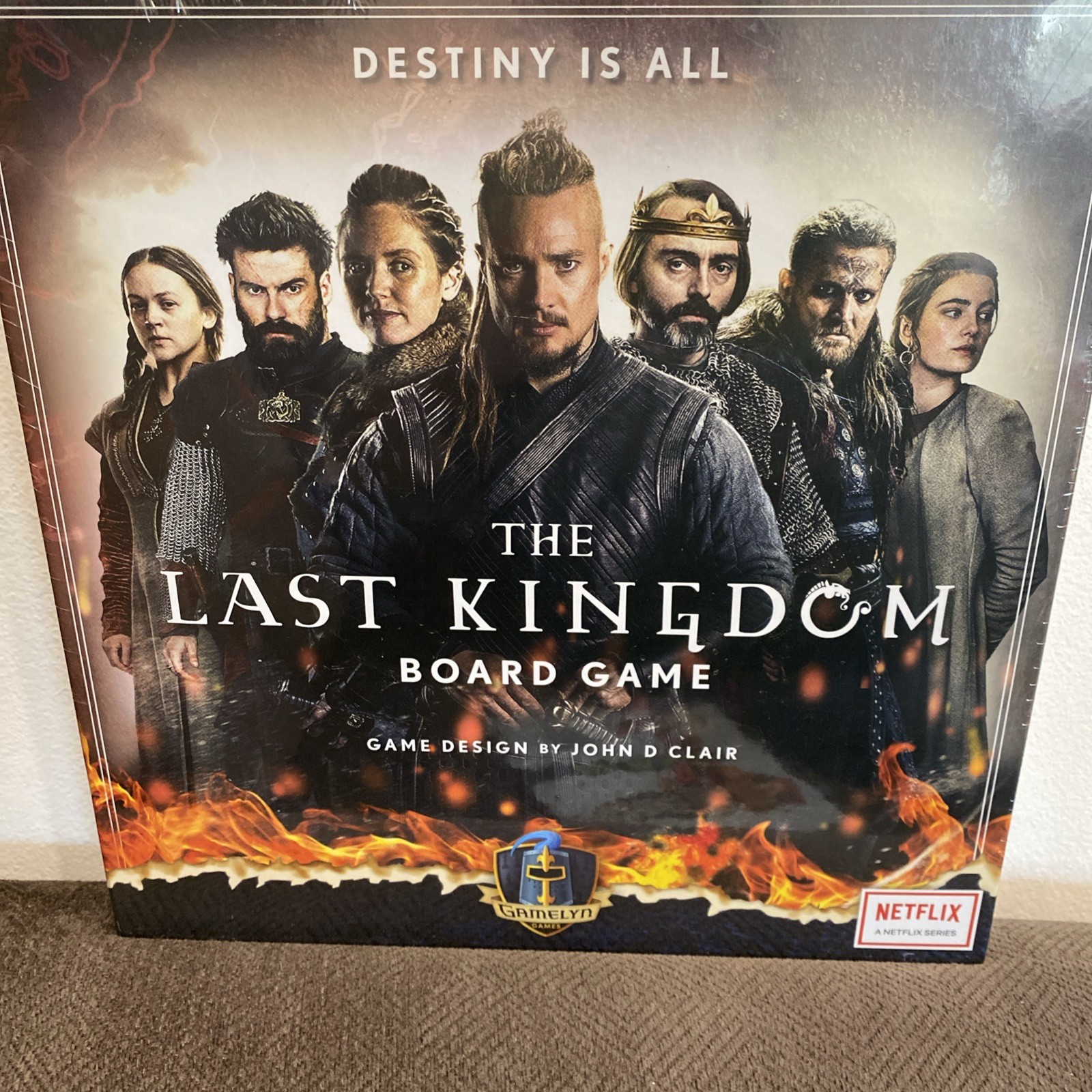 New Sealed The Last Kingdom Board Game By Gamelyn Games Strategy Netflix
