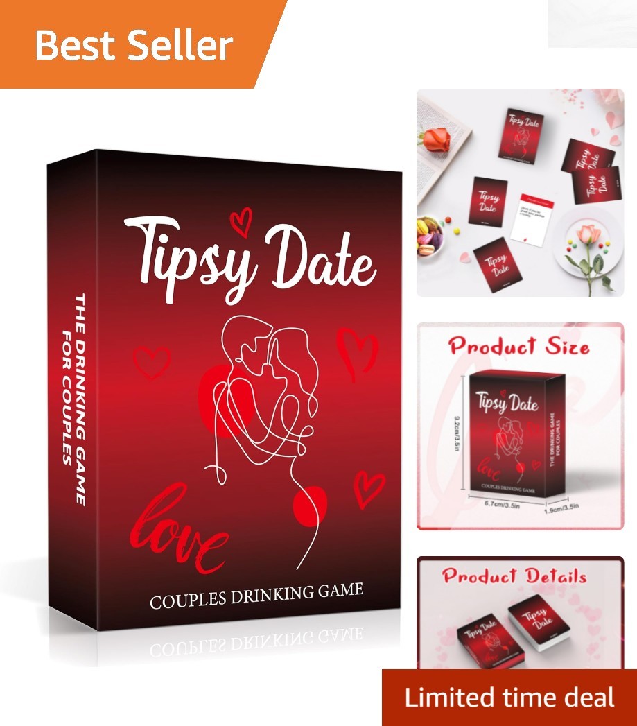 Elevate Your Romance: Tipsy Date – A Fun Couples Drinking Game to Connect Deeply
