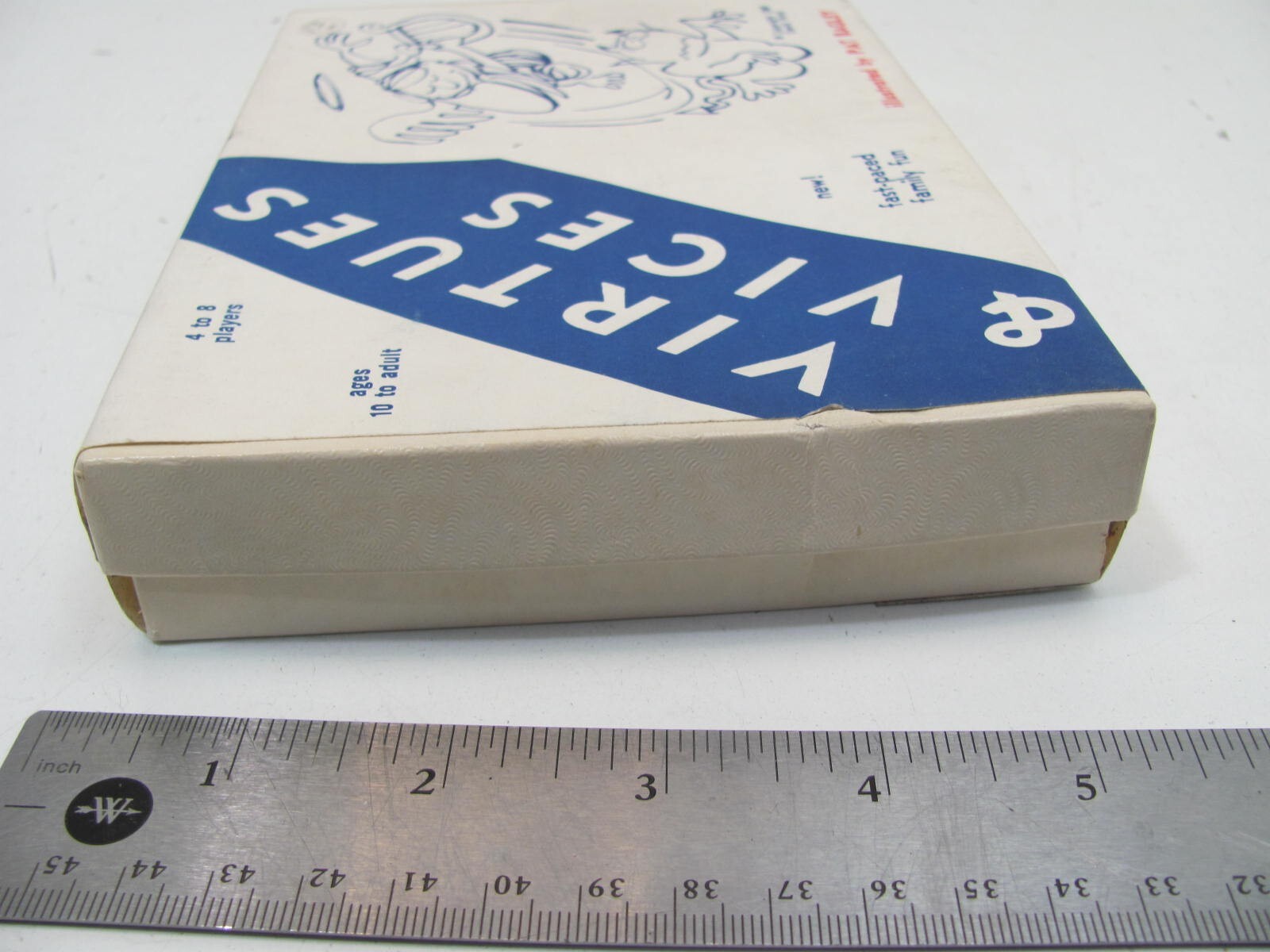 RARE SALT LAKE TRIBUNE PAT BAGLEY BOARD GAME VIRTUES AND VICES NOS 1980