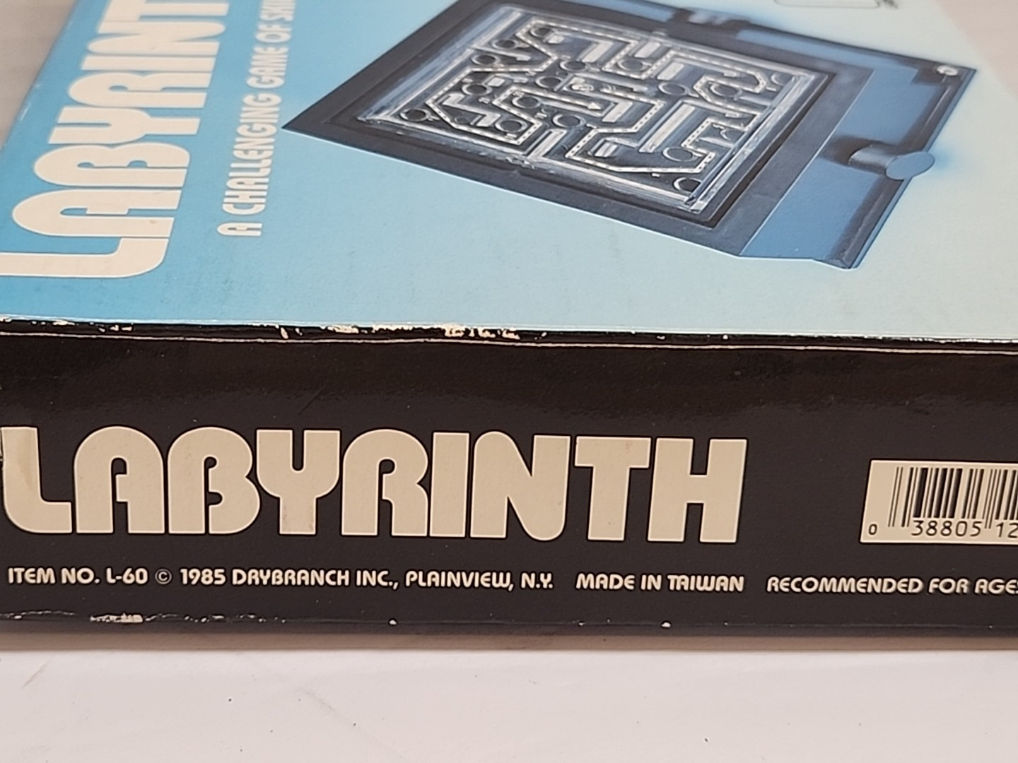 Vintage 80s Labyrinth Game Marble Maze No. L-60 1985 Game Design 