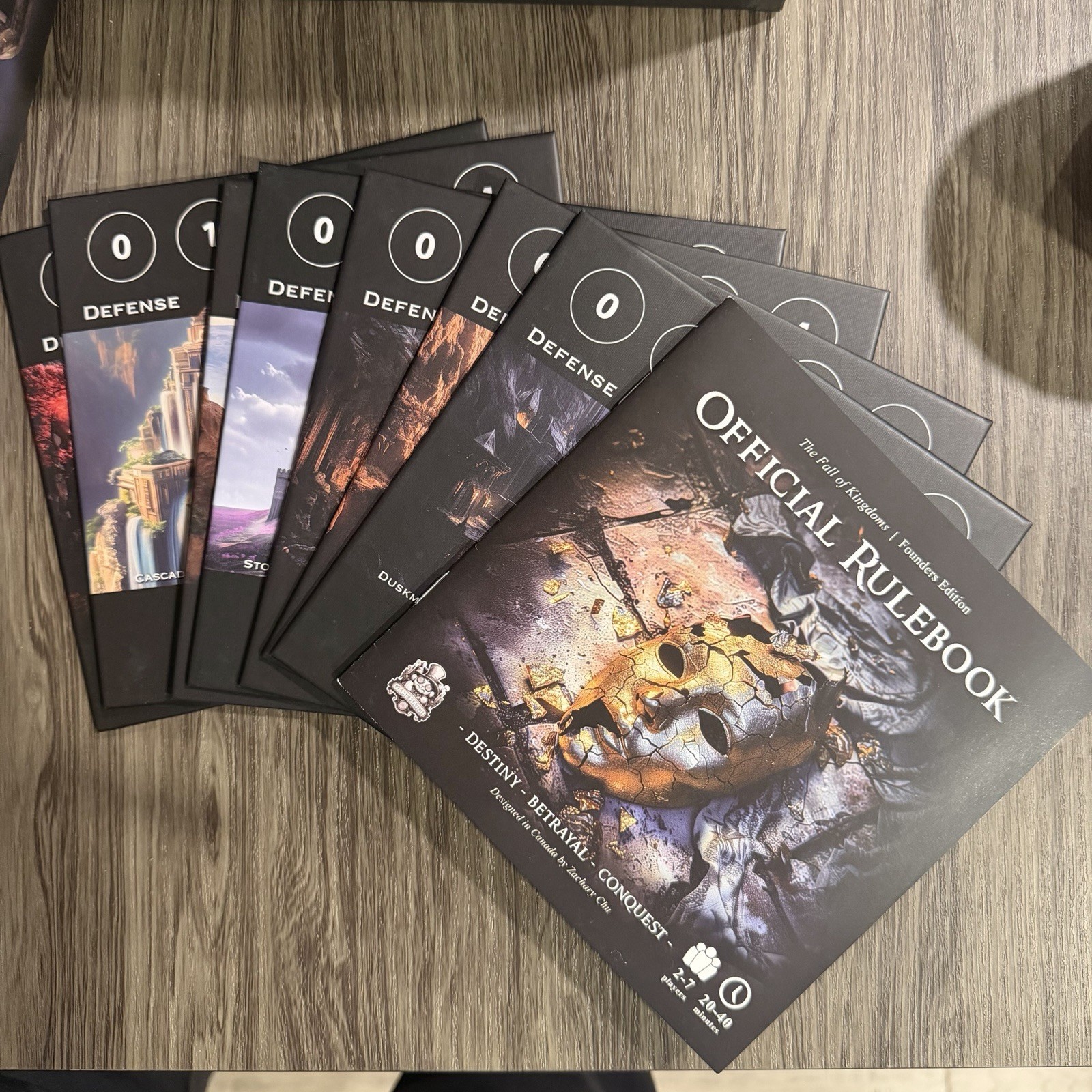The Fall of Kingdoms Founders Edition Board Game