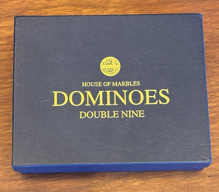 House of Marbles Double Nine New Dominoes Set, Fun & Games Gifts