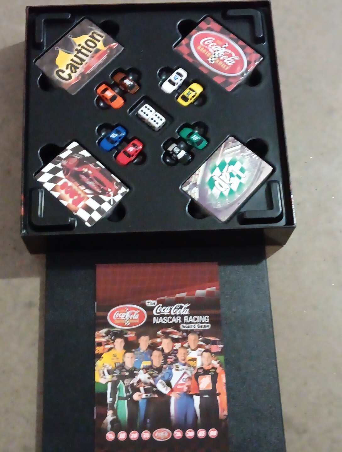 The Coca Cola NASCAR Racing Board Game 1st Edition Collector’s Edition OPEN BOX