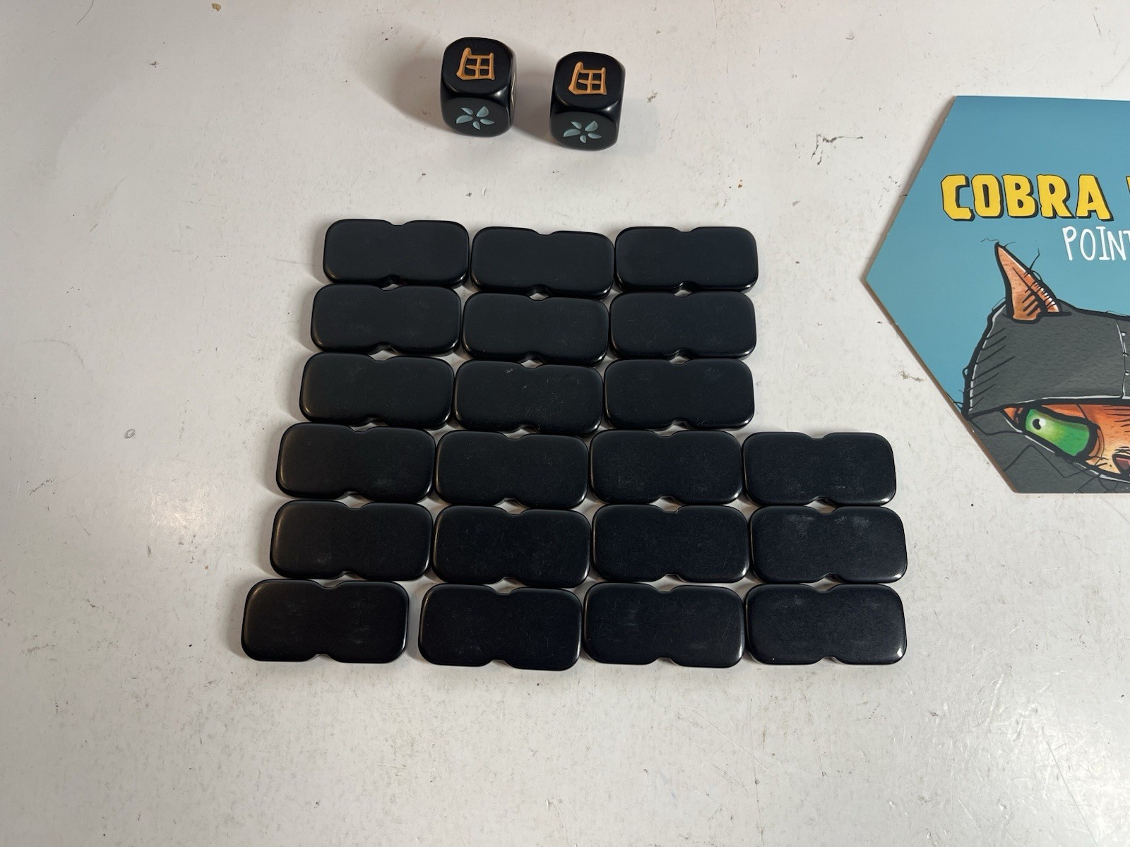 COMPLETE Cobra Paw Ninja Tile Game Bananagrams Master Meow Clawfuku Cat Ninja