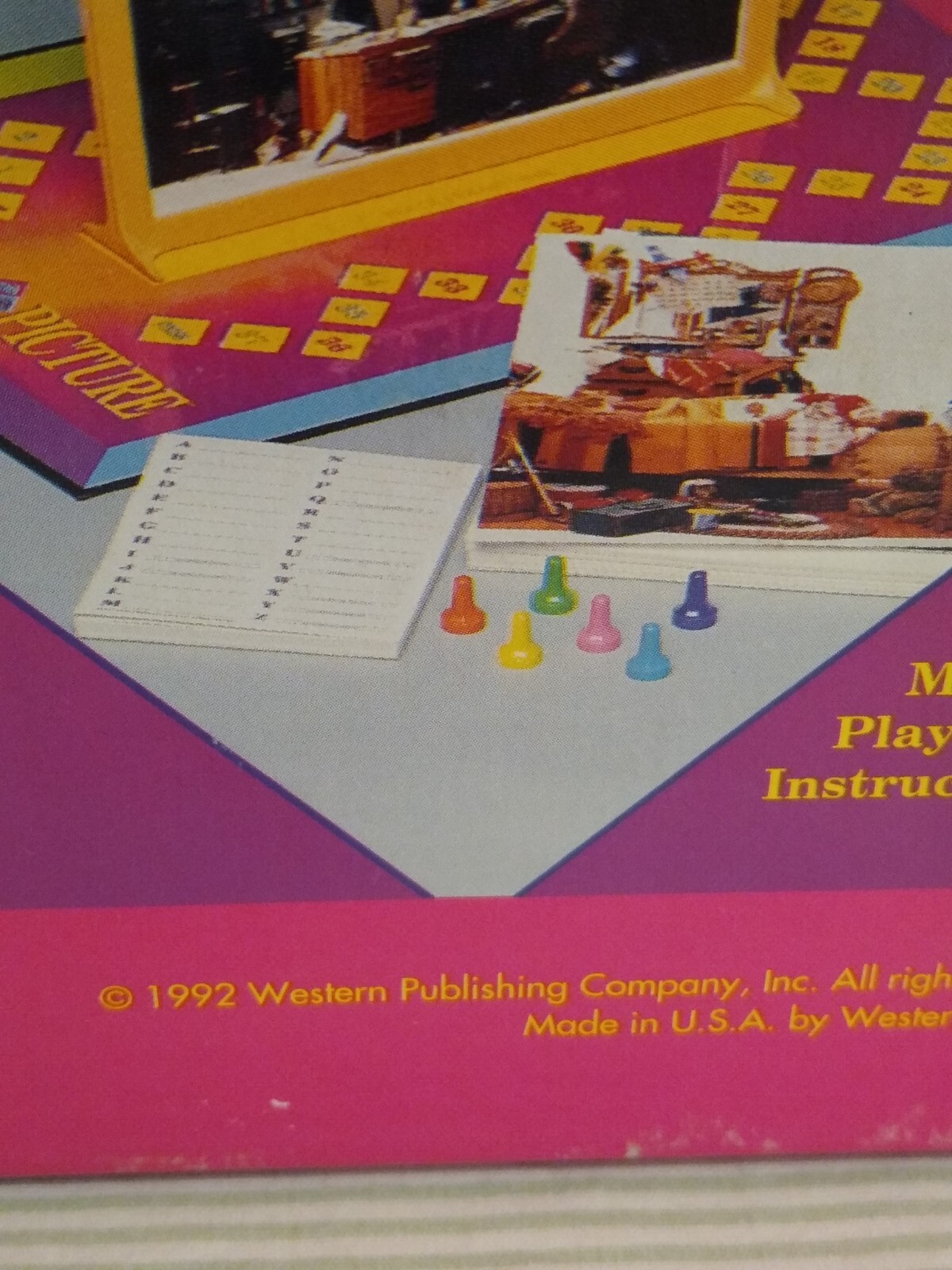 Picture Picture The Game Where Everyone Sees Things Differently Vintage Game