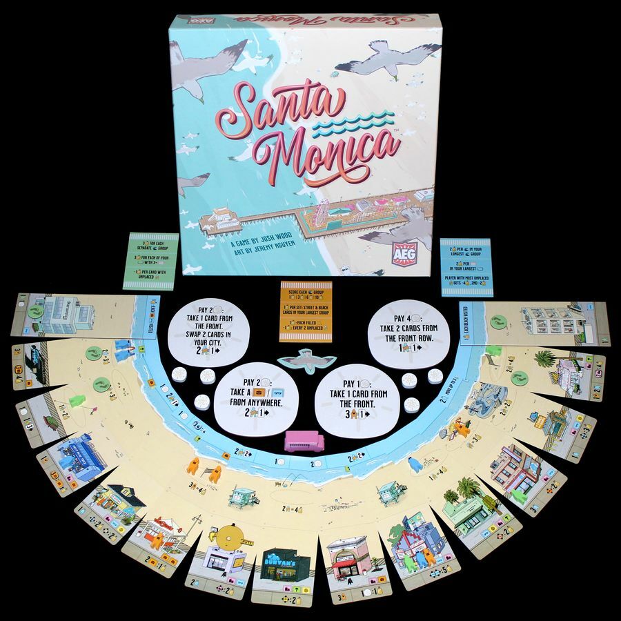 Santa Monica Boardgame by AEG Alderac Entertainment