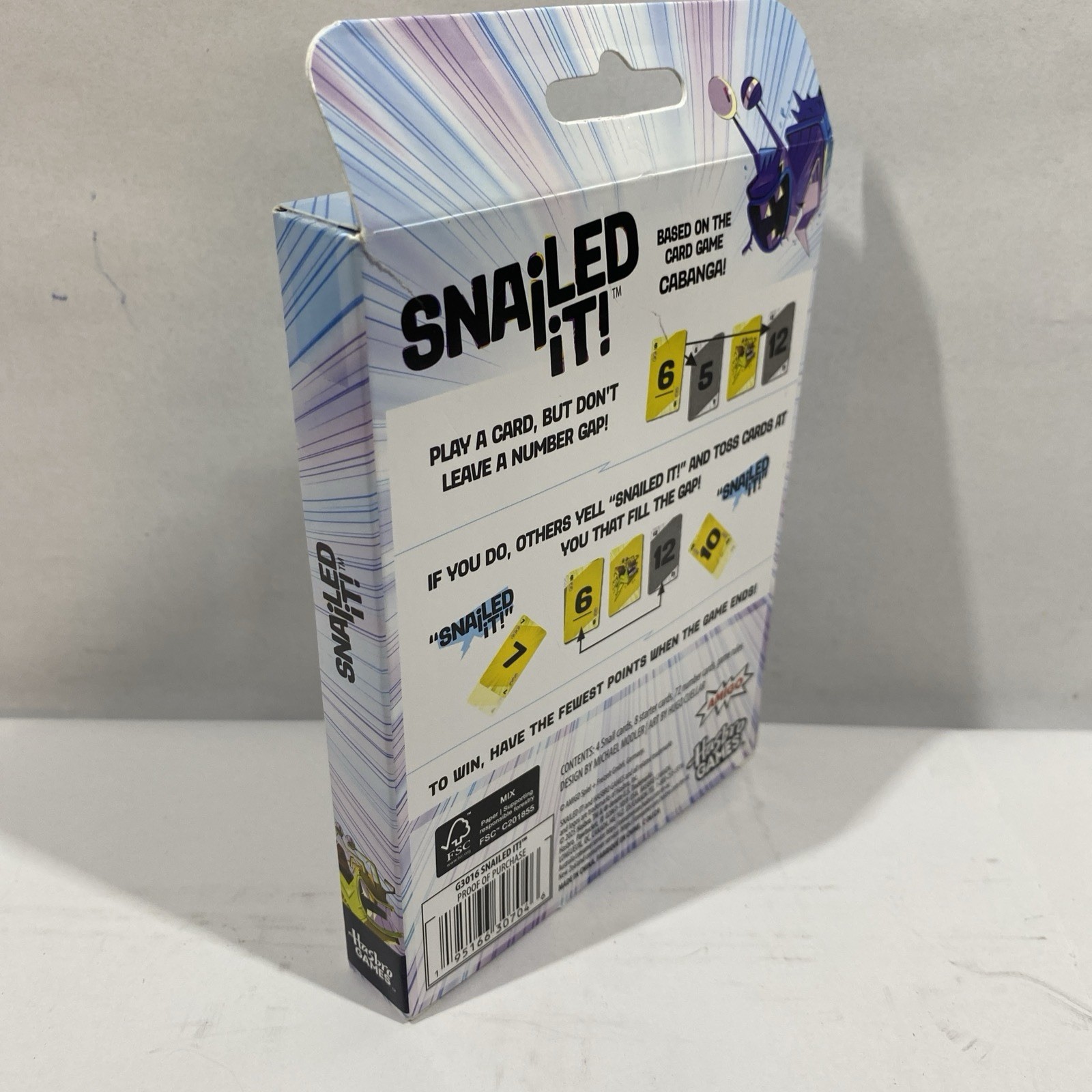 Snailed It! New Card Game Hasbro Games Like Cabanga! Amigo Sealed