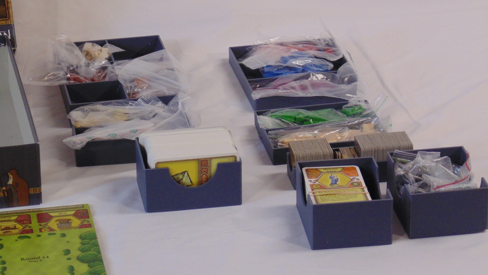 Agricola Z-Man Games Uwe Rosenberg Board Game Complete w/ 3D Insert