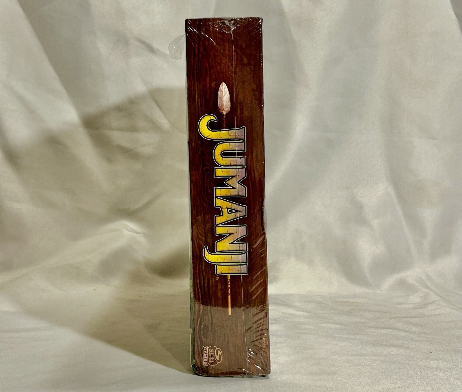 Jumanji Board Game In Real Wooden Box Edition (Spin Master, 2021)