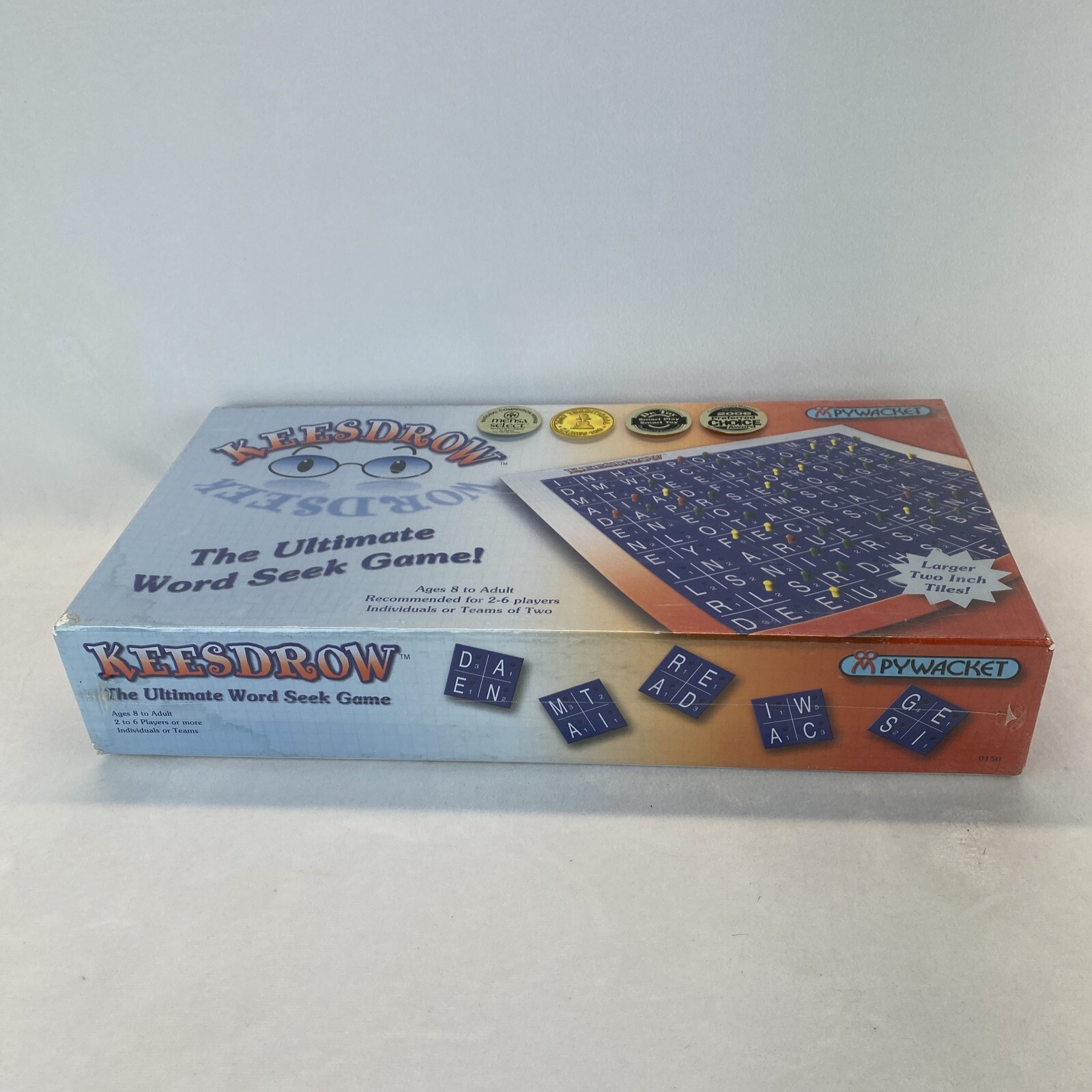 Keesdrow The Ultimate Word Seek Game Board Game Mensa Smart Play Toy Pywacket
