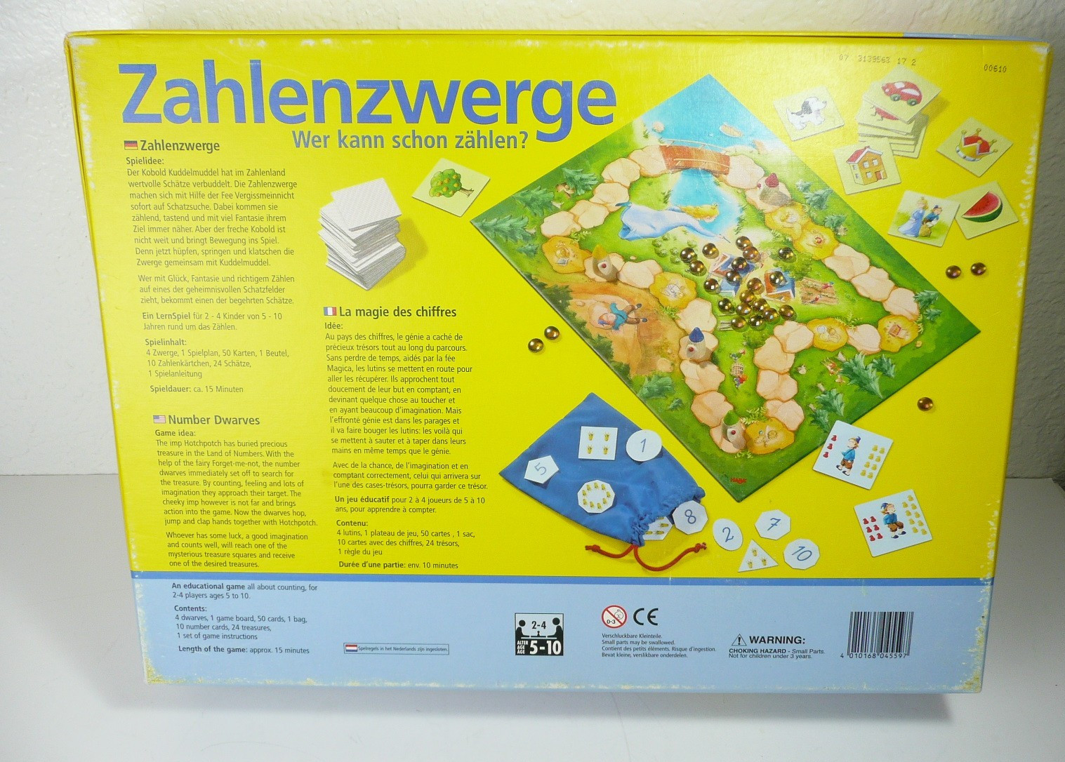 Zahlenzwerge HABA 4559 A Fun Educational Game About Counting with the Goblin