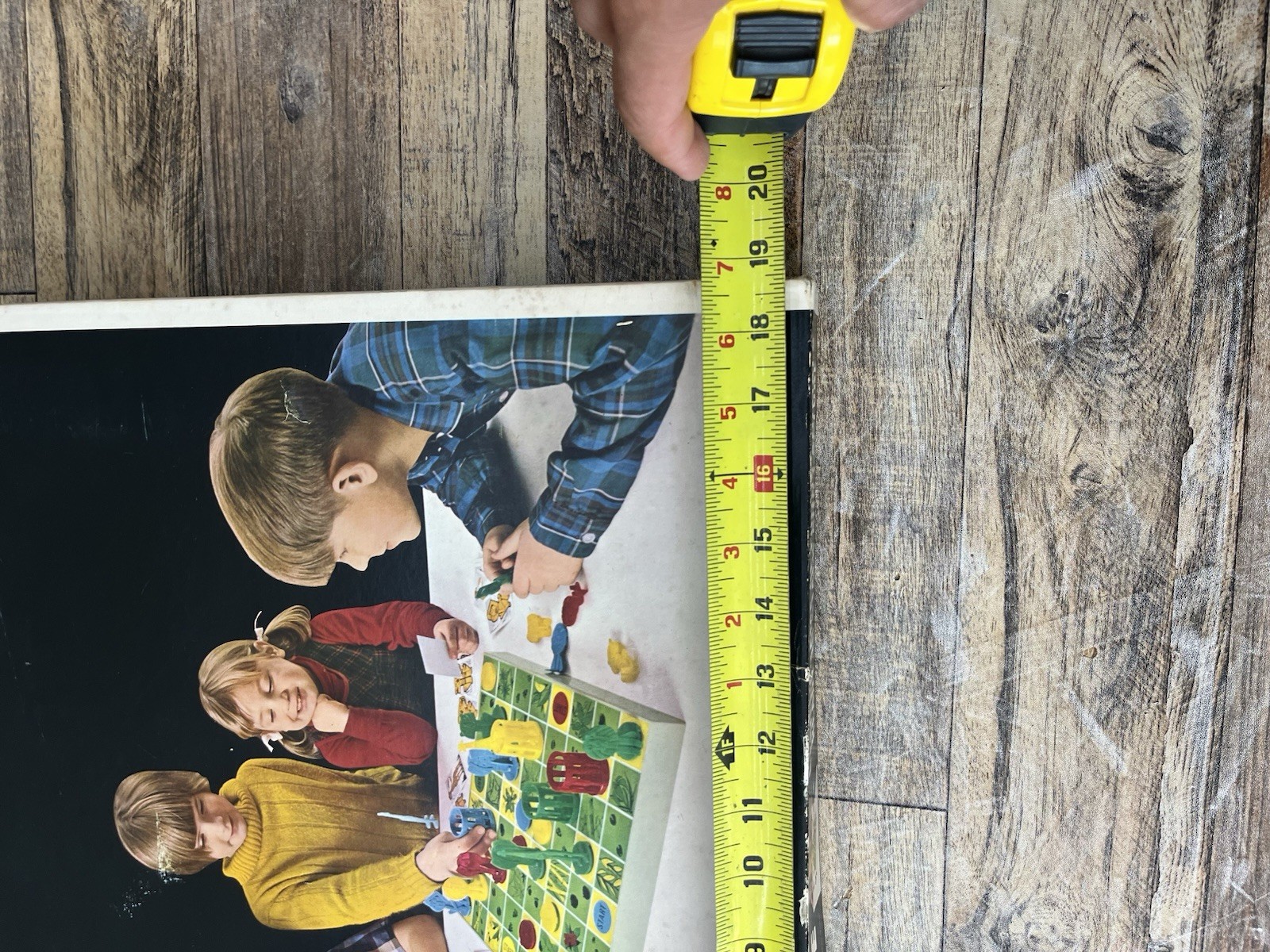 W. H. Schaper Board Game Hop-Pop Box 100% Complete