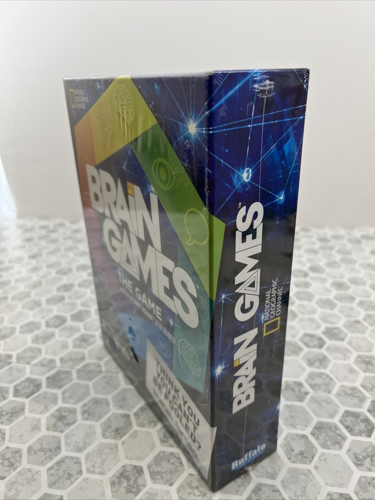 National Geographic Brain Games | The Game NEW Sealed Mind Game Smarter Sharper