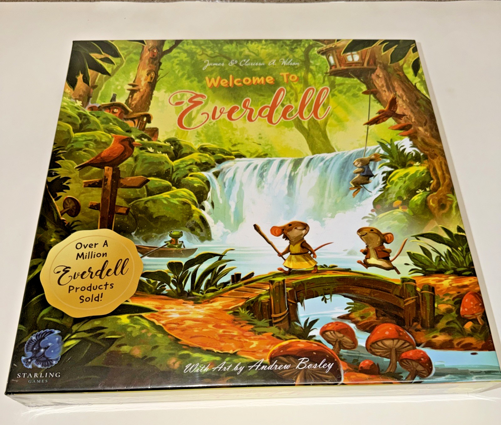 Welcome To Everdell Board Game – First Edition Starling Games – New Sealed