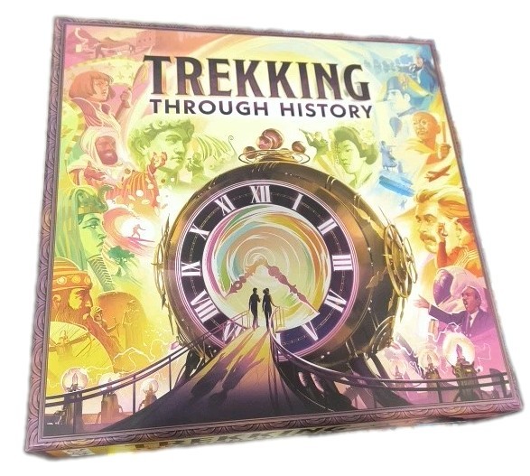 Trekking Through History DELUXE Edition Board Game Solo Mode NOB (Parts Sealed)