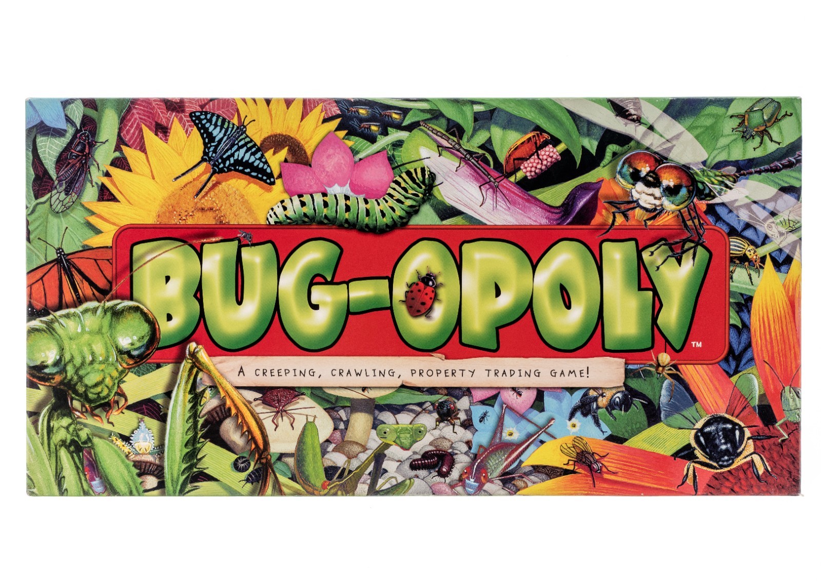 Bug-opoly Late for the Sky Bug Monopoly Unplayed Some Parts Sealed Complete