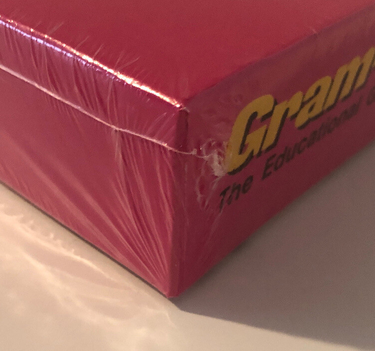New/Sealed & Vintage “Gram-R-Fun” Educational Grammar Game by VIP – 1987 Edition