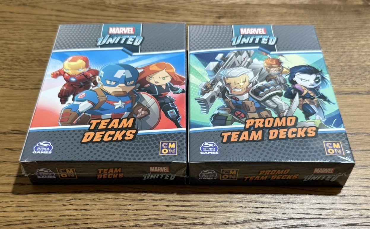 Marvel United Team Deck+Promo Team Decks+Pets Expansion New Sealed