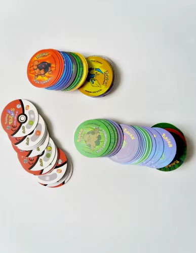 Pokemon Tazos 151/151 Generation 1 – With Plastic Bottle