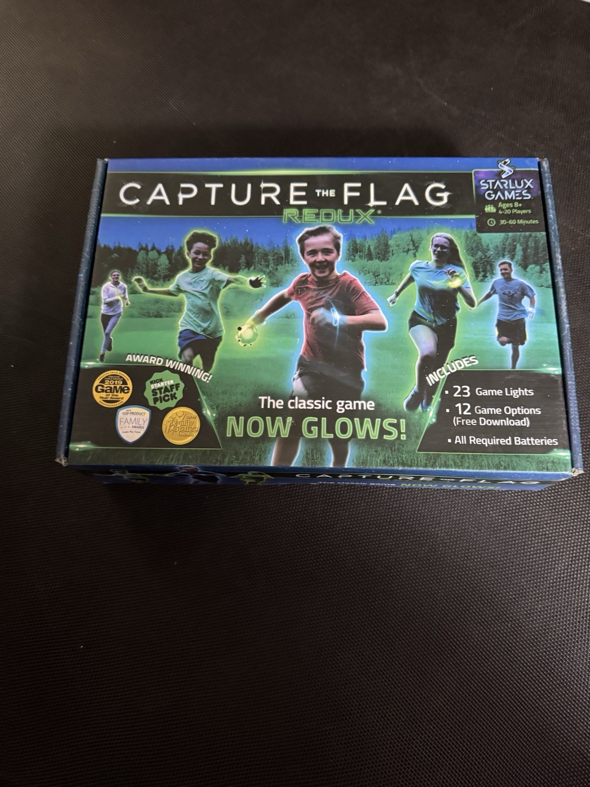Capture The Flag Game Redux The Glow in The Dark Outdoor Game By Starlux (NEW)