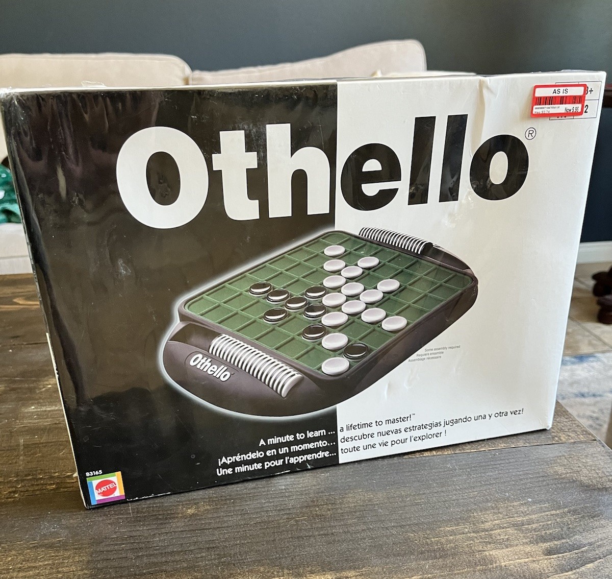 Othello Board Game 2005 Mattel NEW Sealed