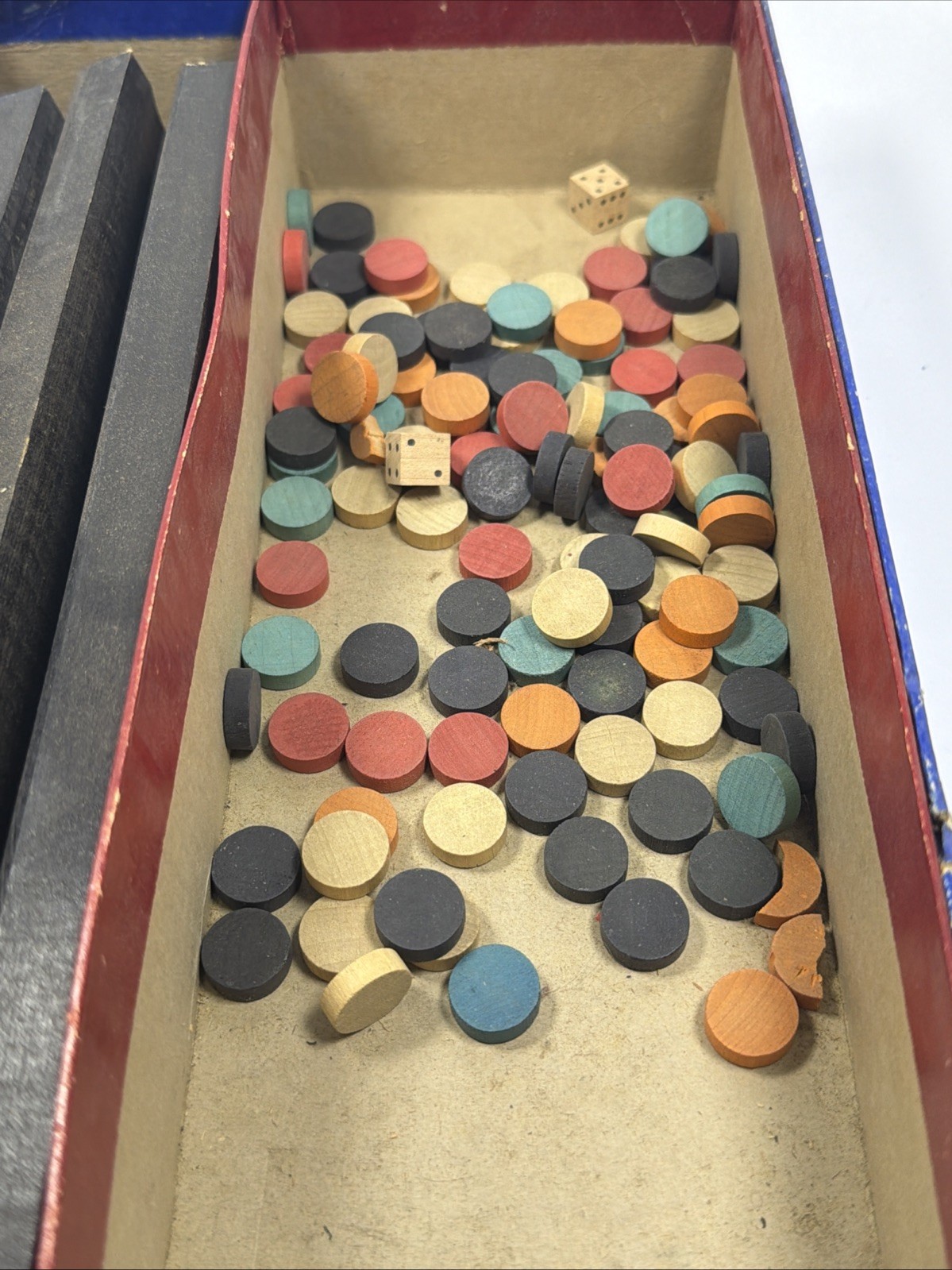 Vintage Chinese Tiles Game Wooden 1939 J Pressman & Co Mah-Jong Mahjong Rare HTF