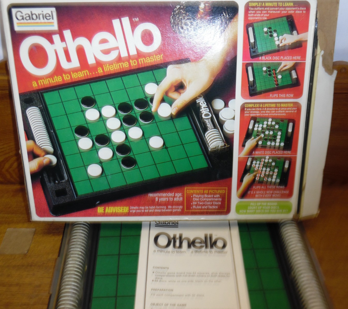Vintage 1975 Gabriel Othello Game 76390