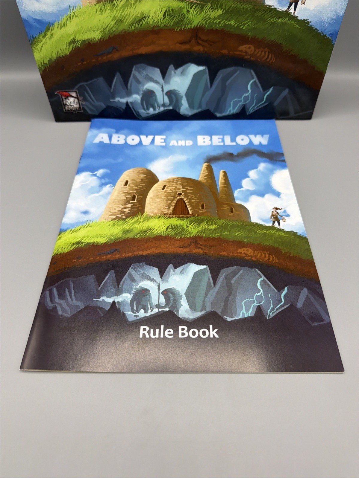 Above and Below – Red Raven Games – Ryan Laukat – Preowned