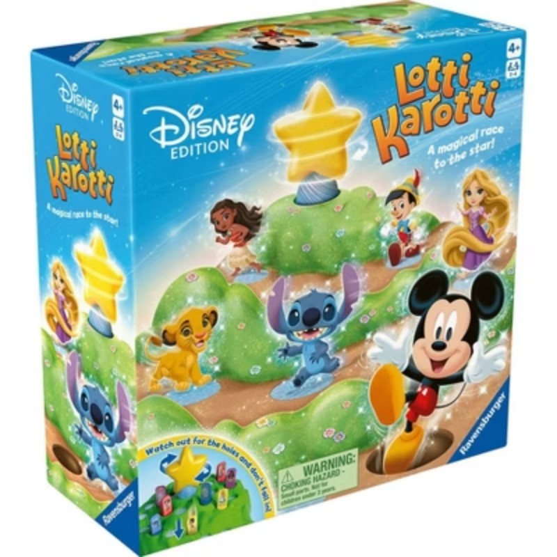 Lotti Karotti Board Game: Creative Thinking,2-4 Players, 20 Min Play