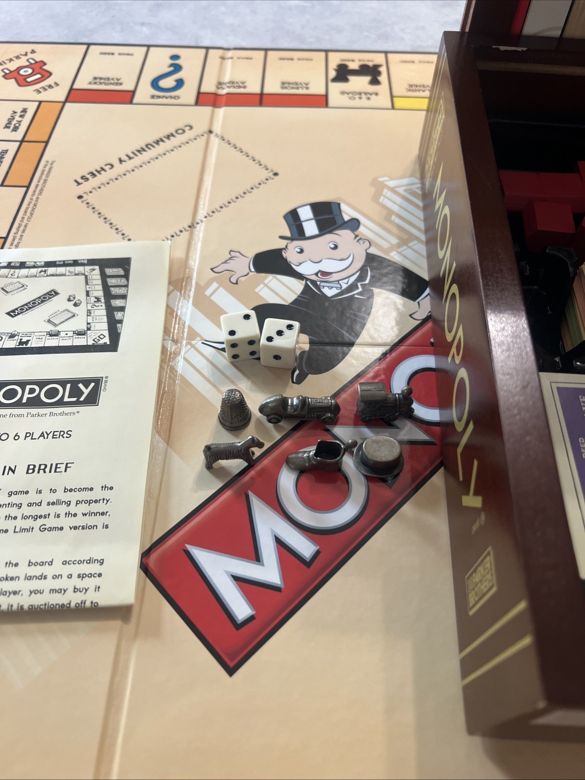 Monopoly Bookshelf Vintage Game Collection Board Game 100% Complete