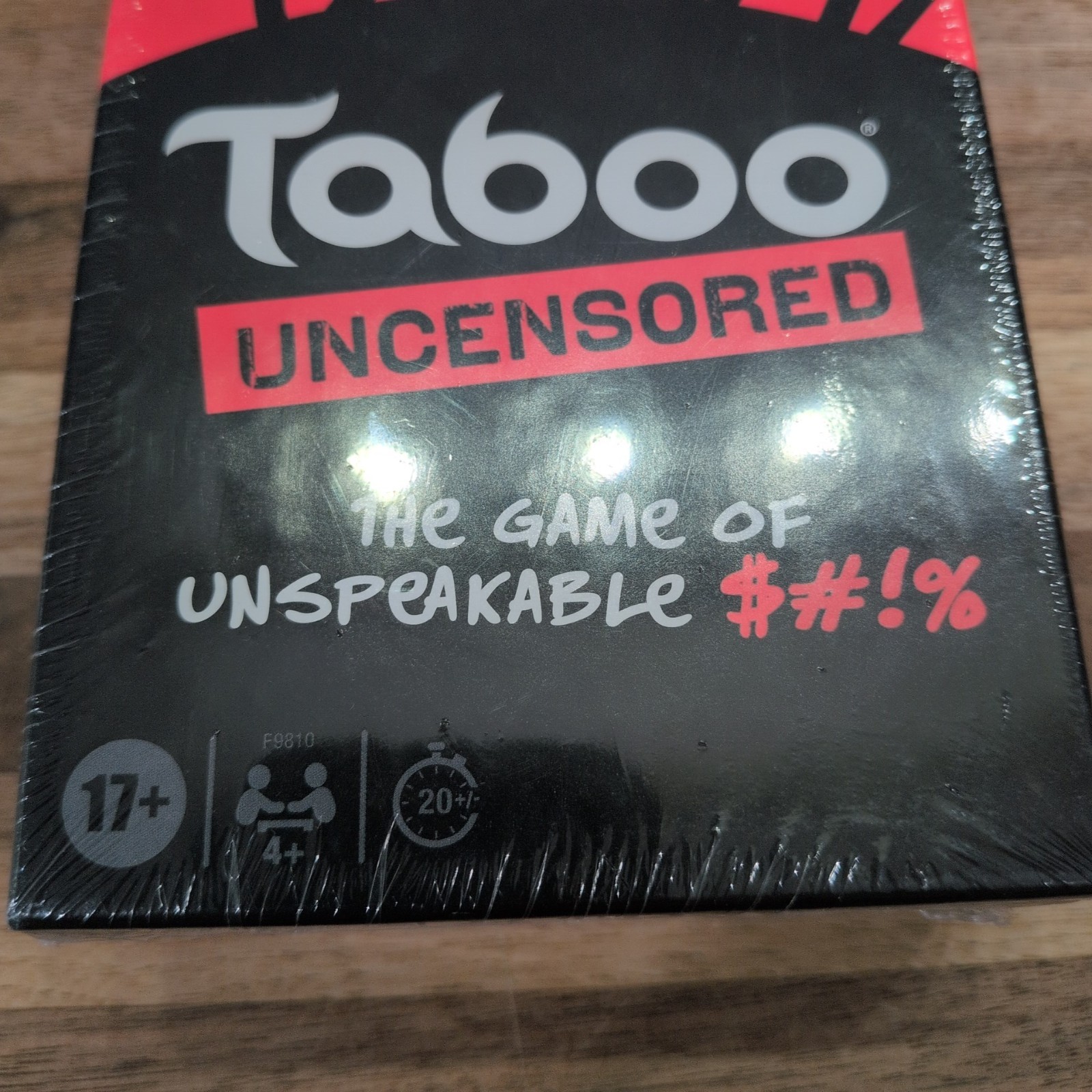 Hasbro Gaming Taboo Uncensored Board Game Ages 17+ New Sealed