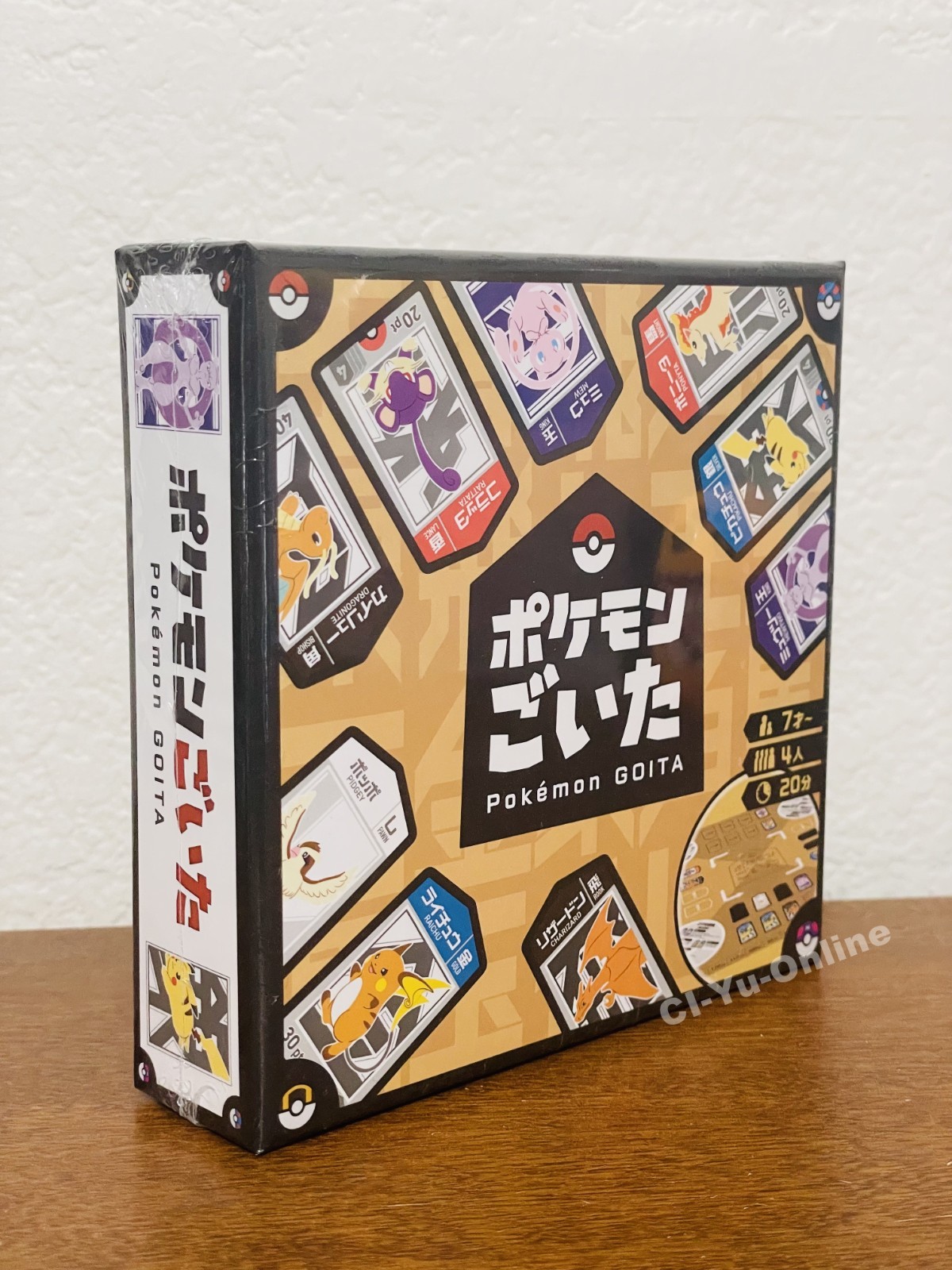Pokemon Goita Board Game Japanese Traditional Strategy Card Game New Sealed