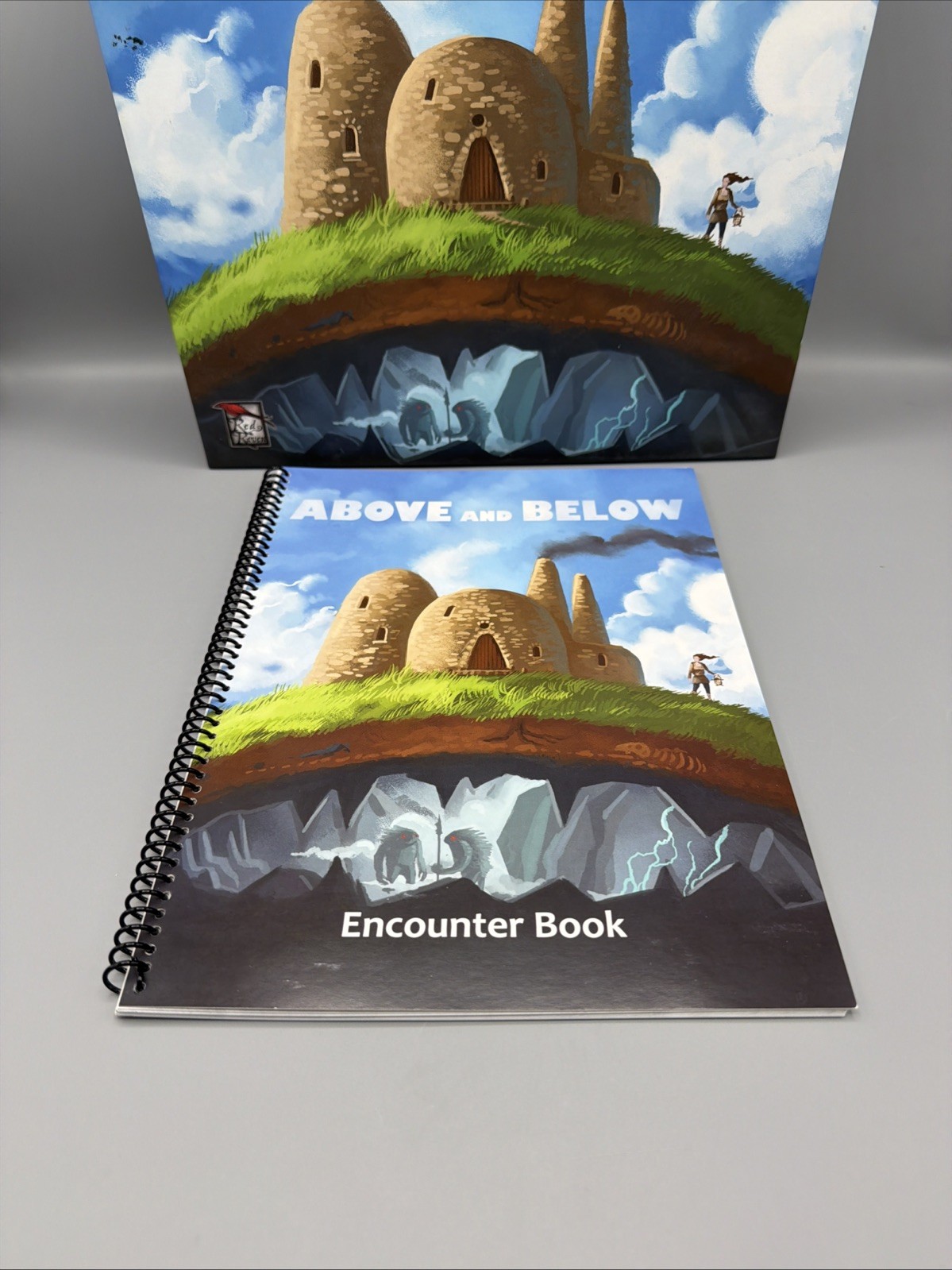 Above and Below – Red Raven Games – Ryan Laukat – Preowned
