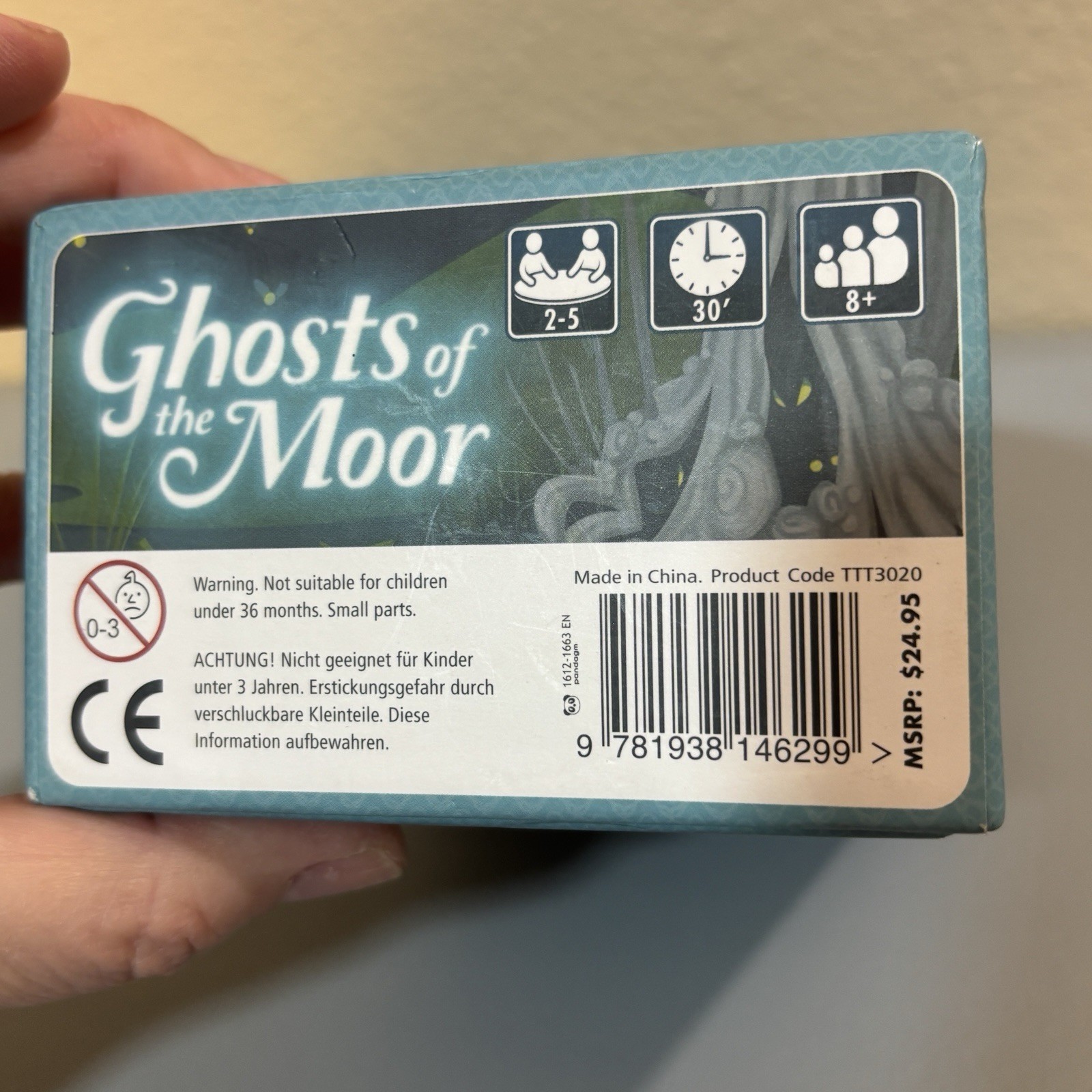 Tasty Minstrel Games Ghosts of The Moor Interactive Board Game Unique Fun ￼