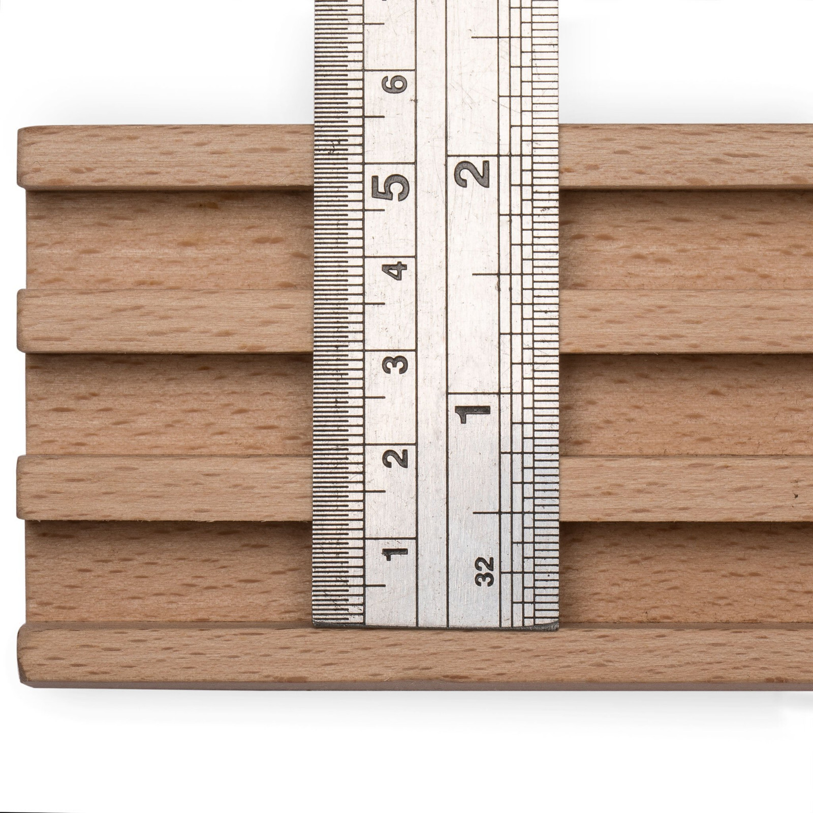 Yellow Mountain Imports Premium Beechwood Domino Racks/Trays – Set of 4