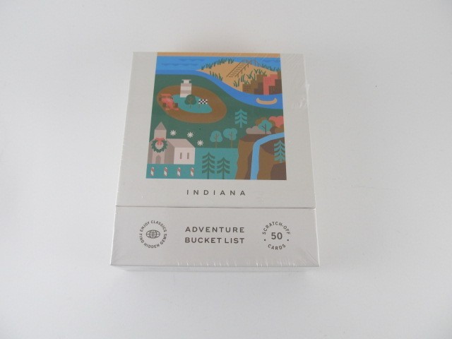 Reach International Outfitters Indiana Adventure Bucket List Scratch-Off Cards