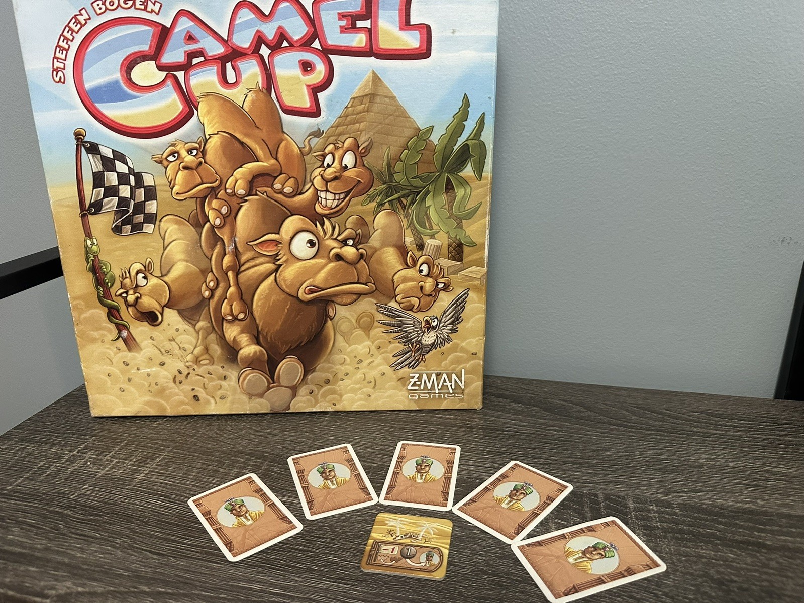 Camel Up Board Game First Edition Replacement Betting Card & Oasis/Desert Tile