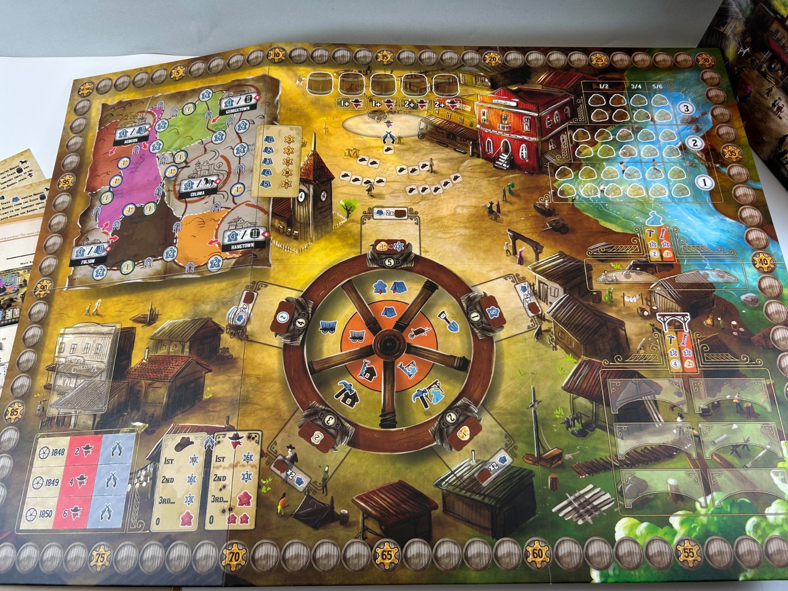 Coloma Final Frontier Board Game Standard Edition Missing 6 Pcs Includes Extras