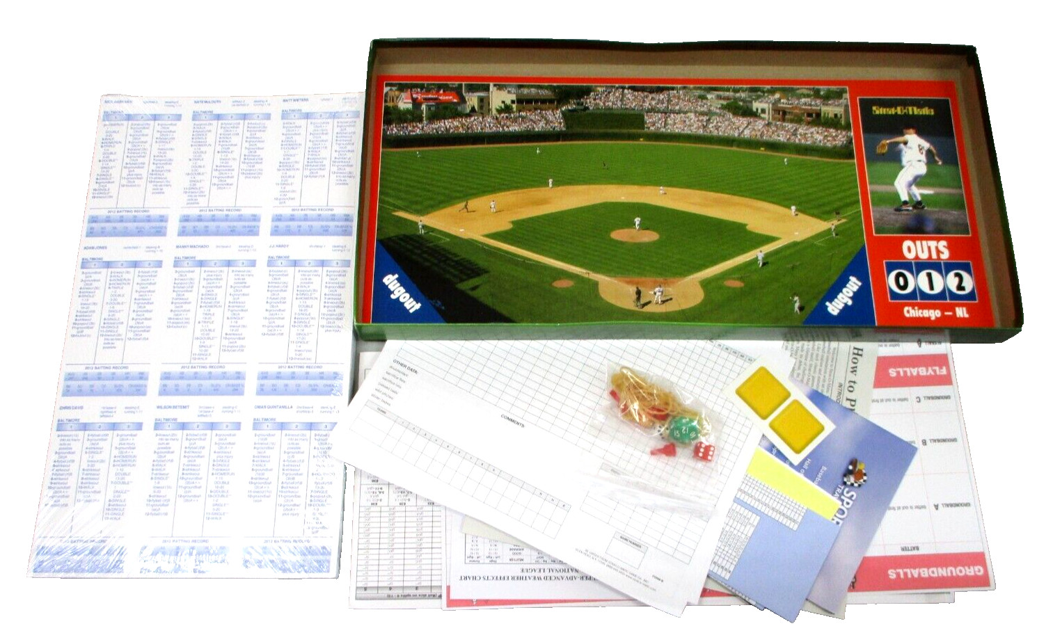 Strat-O-Matic Baseball board game ages 10 and up family sports