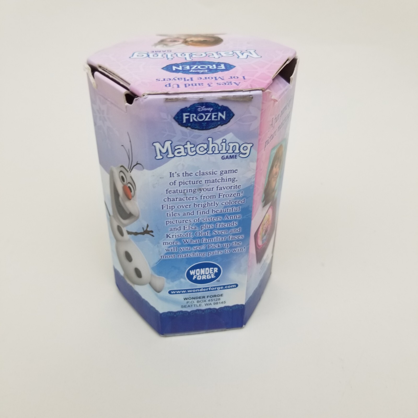 Disney Frozen Matching Game-36 Picture Tiles-Anna, Elsa, Kristoff, Olaf 2014