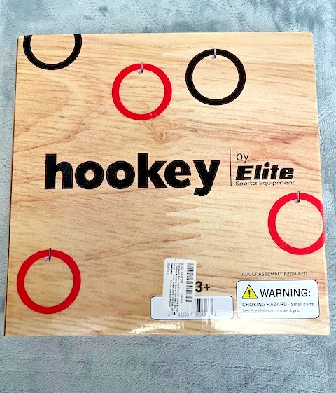 HOOKEY Ring Toss Game By Elite Sportz Equipment 1-2 Player Ages 3+ Years NEW