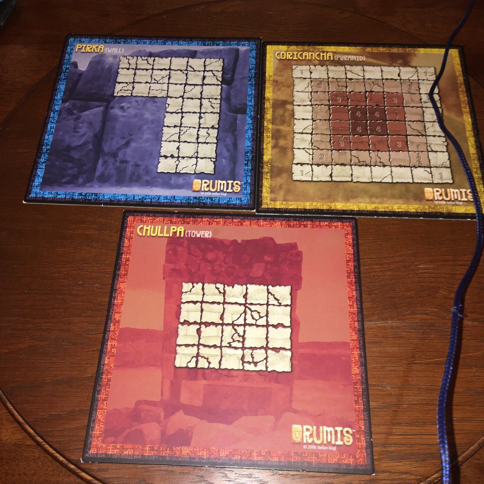 Rumis Board Game 3D Strategy Outbuild Outsmart EI2992 2006 Educational Insights
