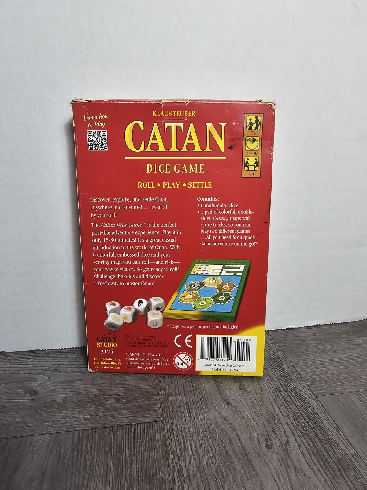 Catan Dice Game Settlers of Catan Klaus Teuber Esdevium Games