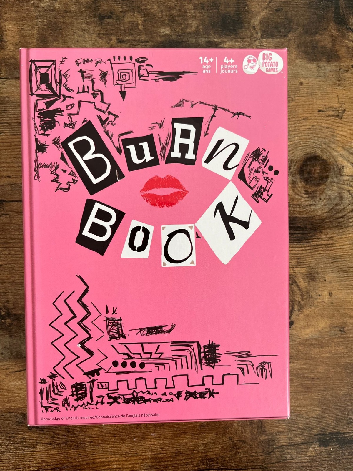 Mean Girls Burn Book Party Game By Big Potato For 4+ Players Ages 14+